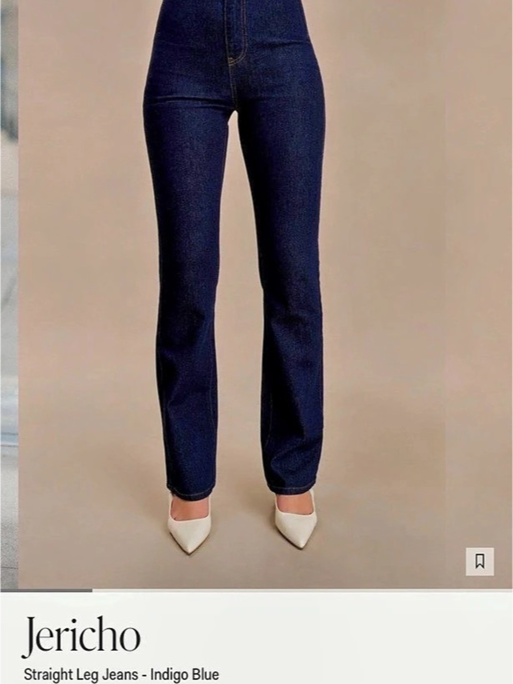 MESHKI Straight Leg Jeans Blue Jeans Like New